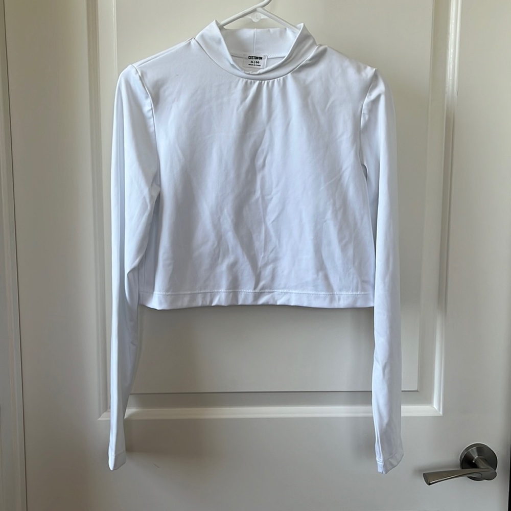 Cotton On long sleeve top, white